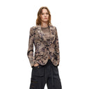 Desigual Beige Women's Blazer