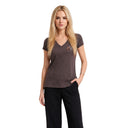 Armani Exchange Brown Women's T-Shirt