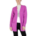 Vila Clothes Pink Women's Cardigan