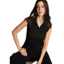 Morgan De Toi Black Women's Top