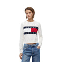 Tommy Hilfiger Jeans White Women's Sweatshirt