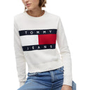 Tommy Hilfiger Jeans White Women's Sweatshirt