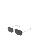 Bottega Veneta Gold Men's Sunglasses