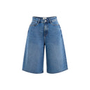 Jacqueline De Yong Blue Women's Shorts
