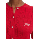 Tommy Hilfiger Jeans Red Women's Knitwear