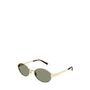 Saint Laurent Gold Women's Sunglasses