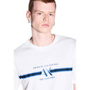 Armani Exchange White Men's T-Shirt