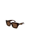 Bottega Veneta Brown Women's Sunglasses