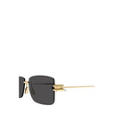 Bottega Veneta Gold Men's Sunglasses