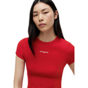 Tommy Hilfiger Jeans Red Women's T-Shirt