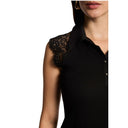 Morgan De Toi Black Women's Top