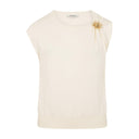 Morgan De Toi Beige Women's Knitwear