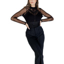 Morgan De Toi Black Women's Blouse