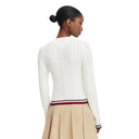 Tommy Hilfiger Jeans White Women's Knitwear