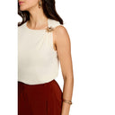 Morgan De Toi Beige Women's Knitwear
