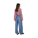 Jacqueline De Yong Blue Women's Trousers