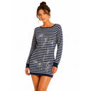 Olivia Hops Blue Women's Dress