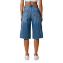 Jacqueline De Yong Blue Women's Shorts