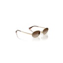 Vogue Eyewear Gold Women's Sunglasses