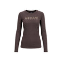Armani Exchange Brown Women's T-Shirt