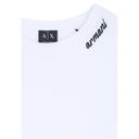 Armani Exchange White Women's T-Shirt